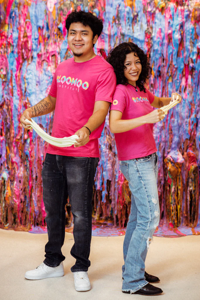 Magenta Sloomoo New York Adult T-Shirt - Image 3