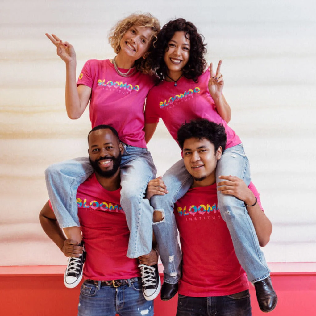 Magenta Sloomoo New York Adult T-Shirt - Image 4