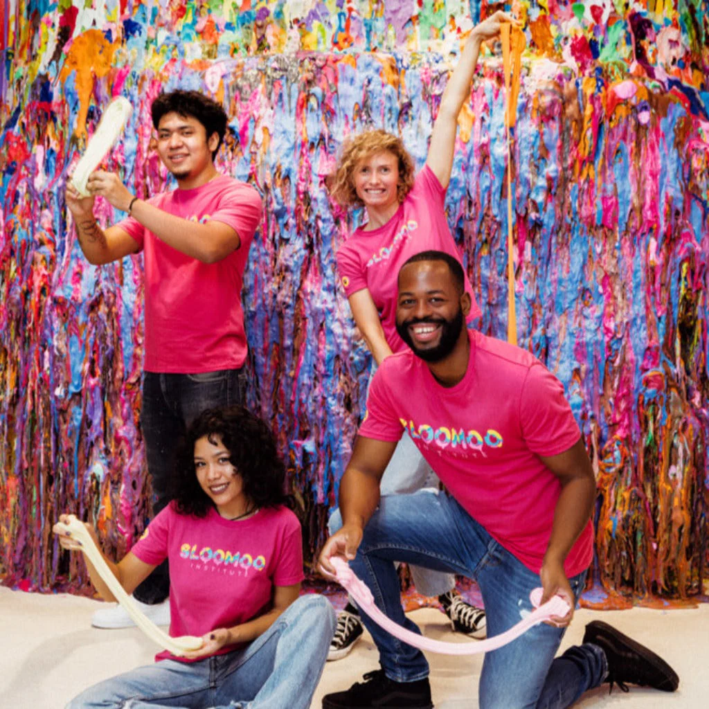 Magenta Sloomoo New York Adult T-Shirt - Image 6